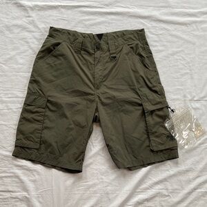 Boy Scouts Of America Cargo Shorts Mens Adult Size Medium Green Nylon Pocket